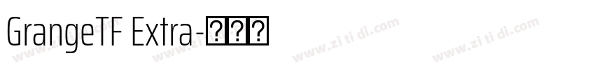 GrangeTF Extra字体转换